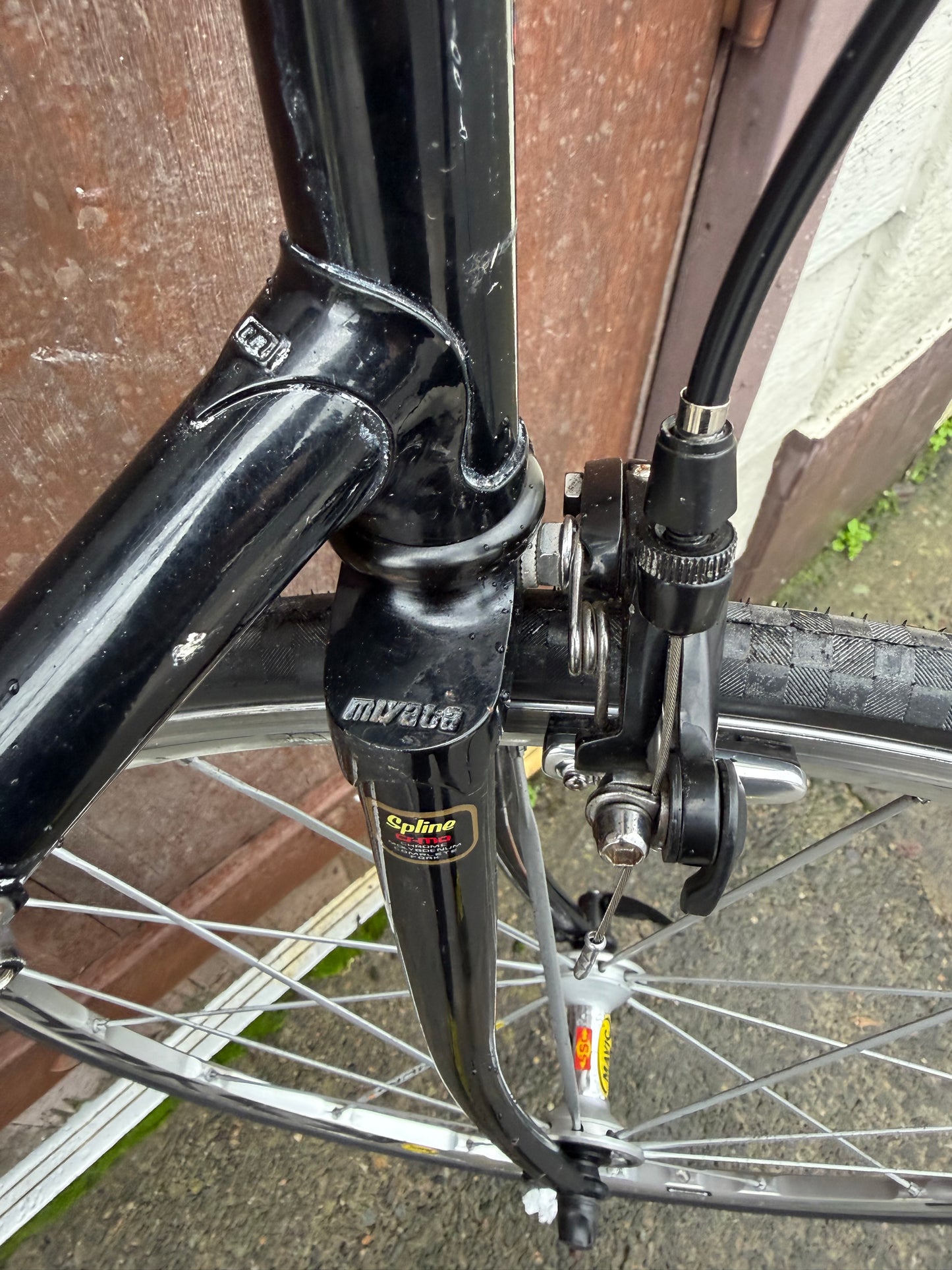 Miyata 912 vintage road bike singlespeed 58cm custom refurbished