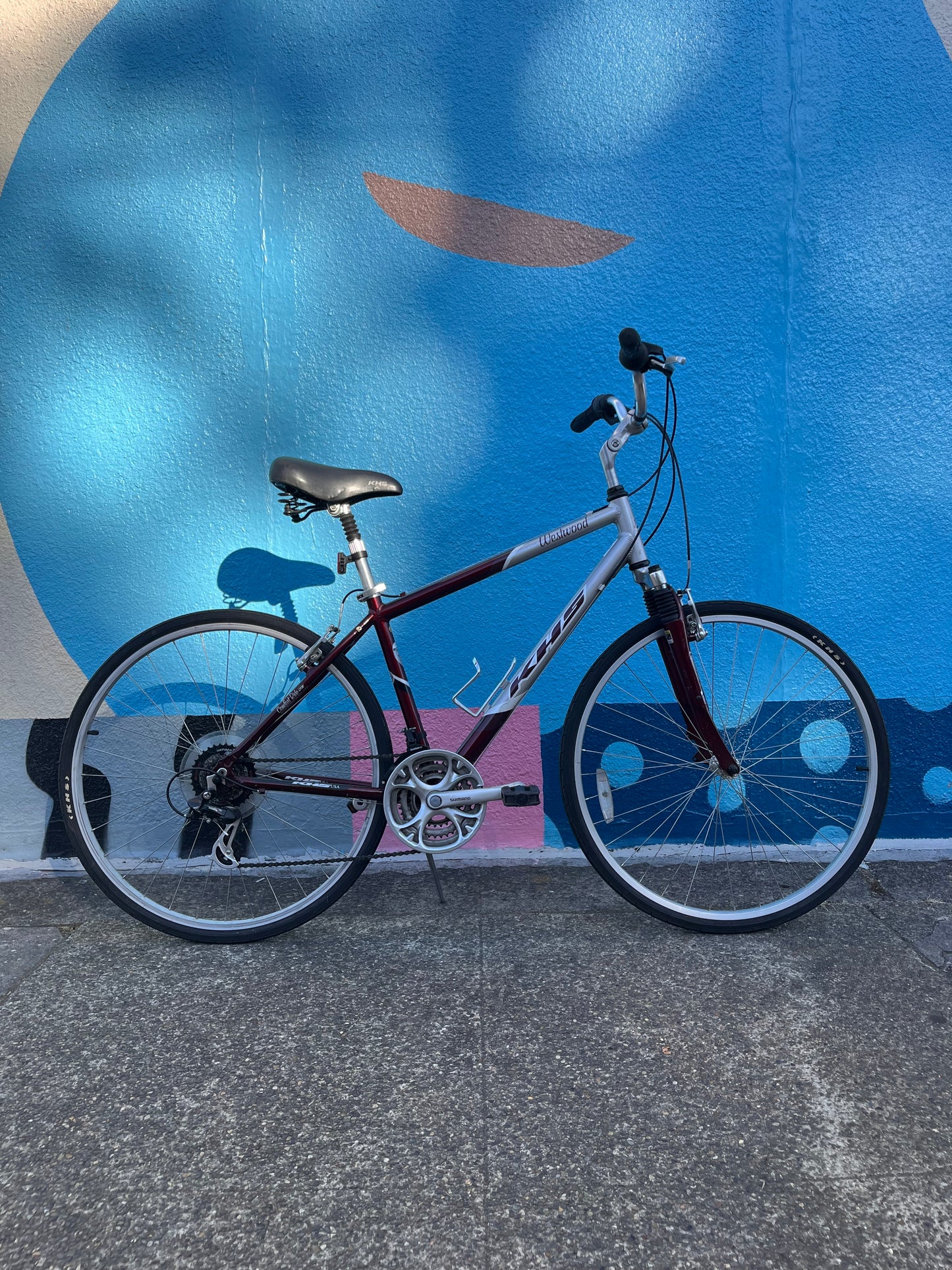 KHS Westwood hybrid bike medium 700c custom refurbished