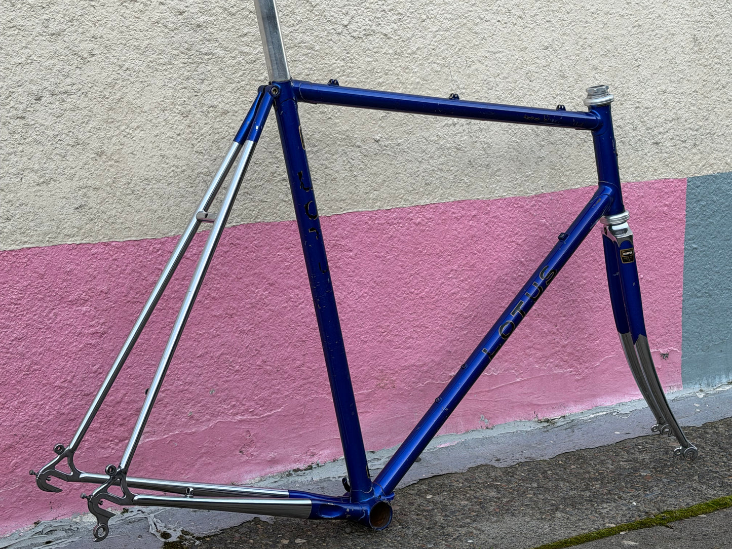 Lotus Classique road Bike frameset 57cm vintage 1984