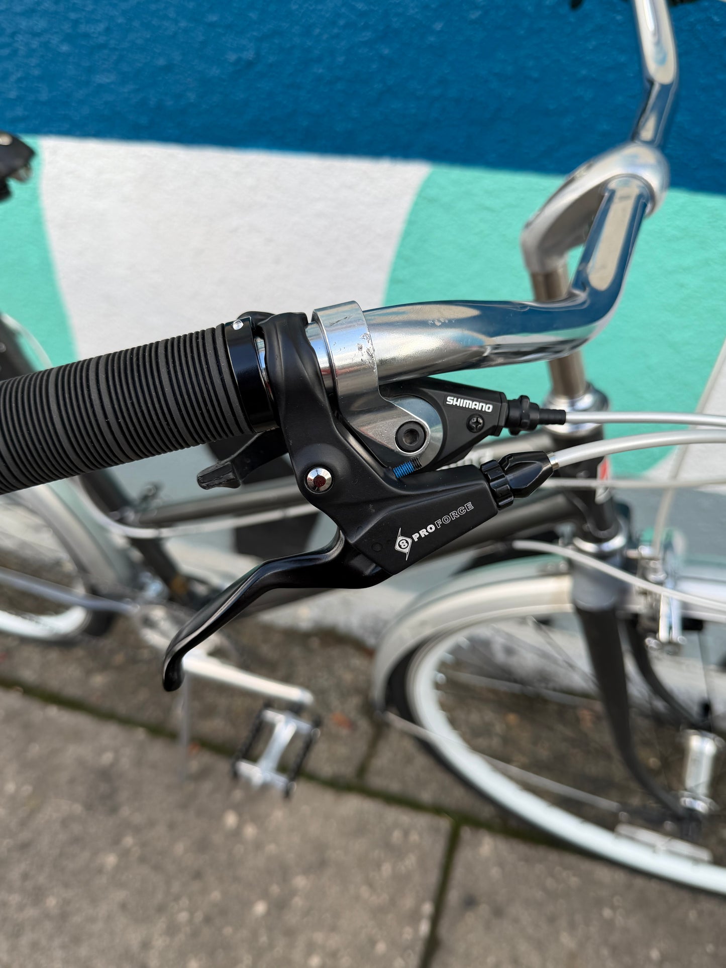 Bridgestone MB3 bike 700c wheels 19" step thru frame custom refurbished