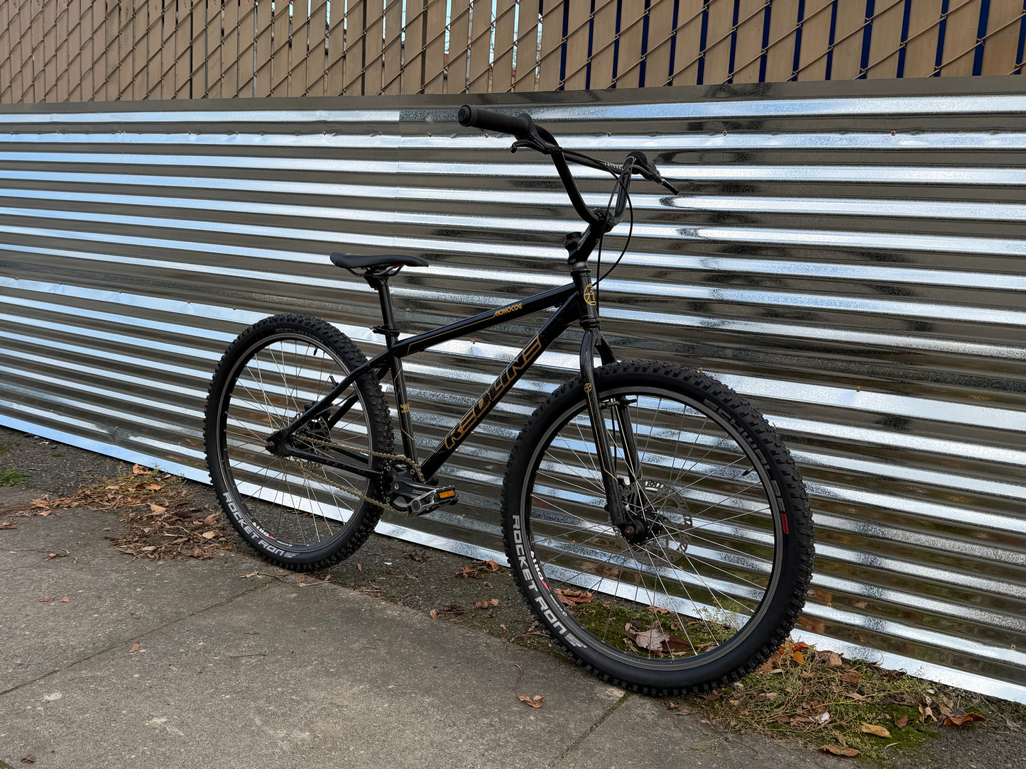 Redline Monocog singlespeed bike 15” frame 26” wheels custom refurbished