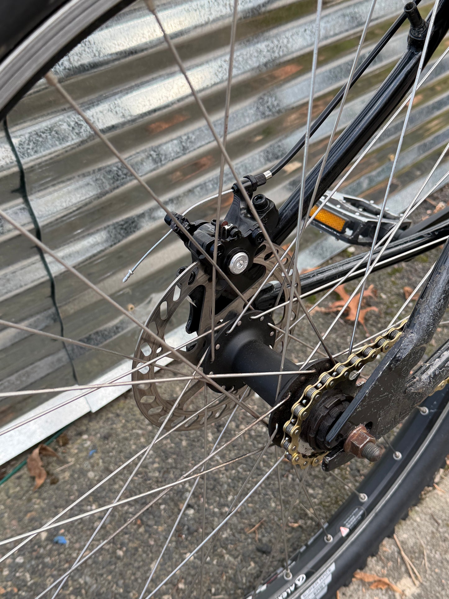 Redline Monocog singlespeed bike 15” frame 26” wheels custom refurbished