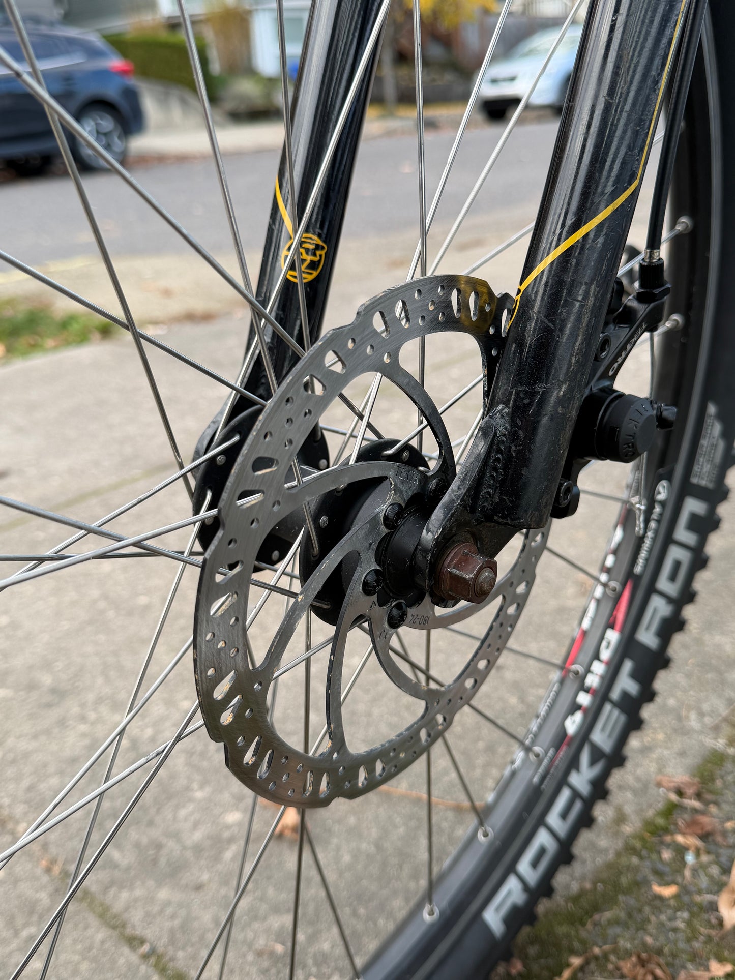 Redline Monocog singlespeed bike 15” frame 26” wheels custom refurbished