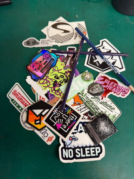 Sticker pack, assorted and random