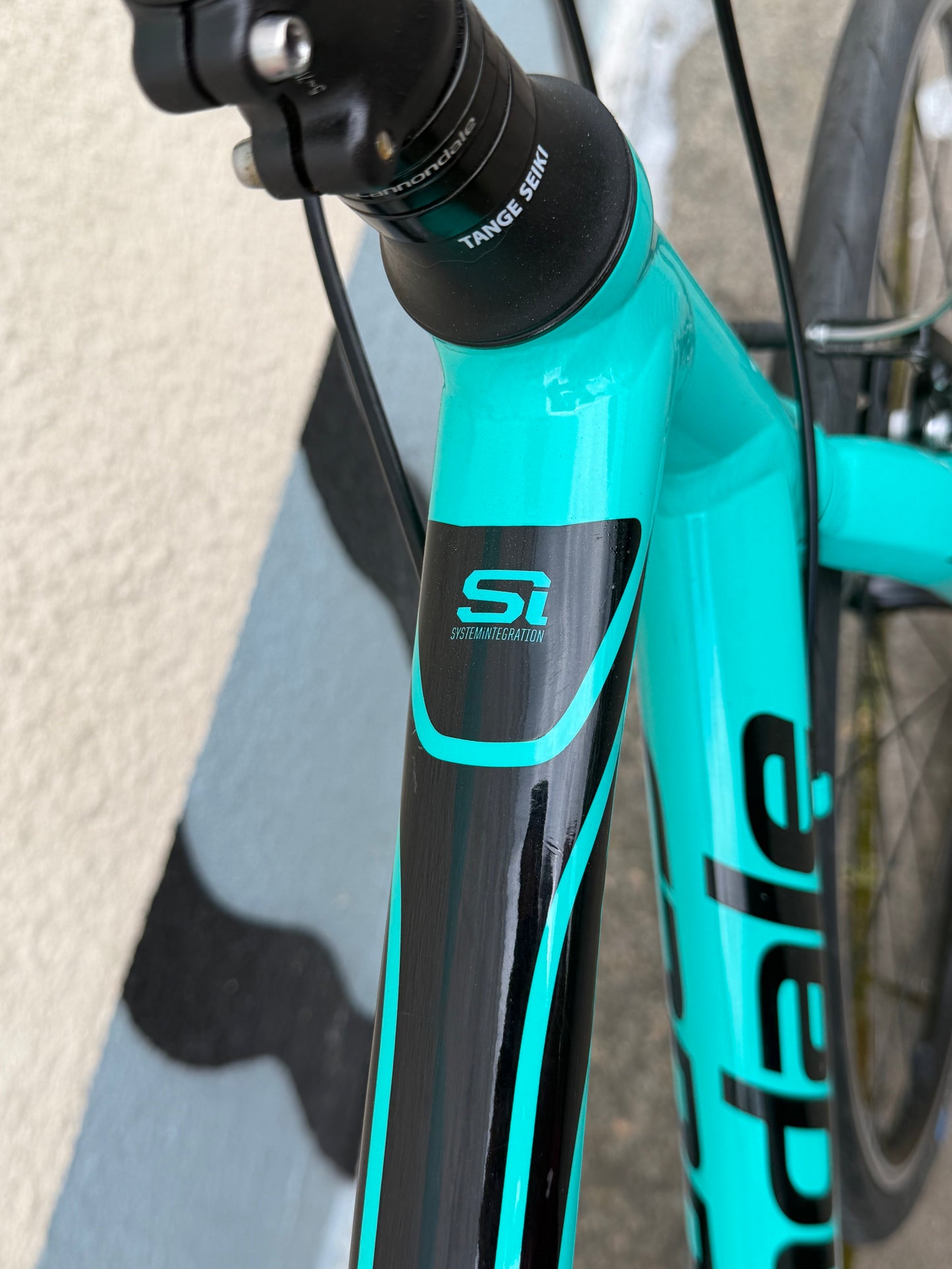 Cannondale C4 commuter TEAL hybrid bike large custom refurbished