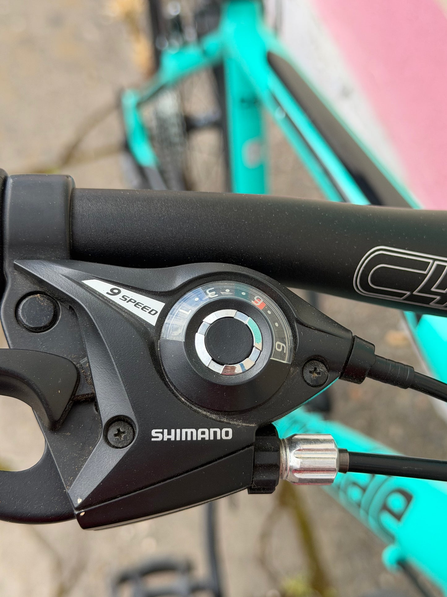 Cannondale C4 commuter TEAL hybrid bike large custom refurbished