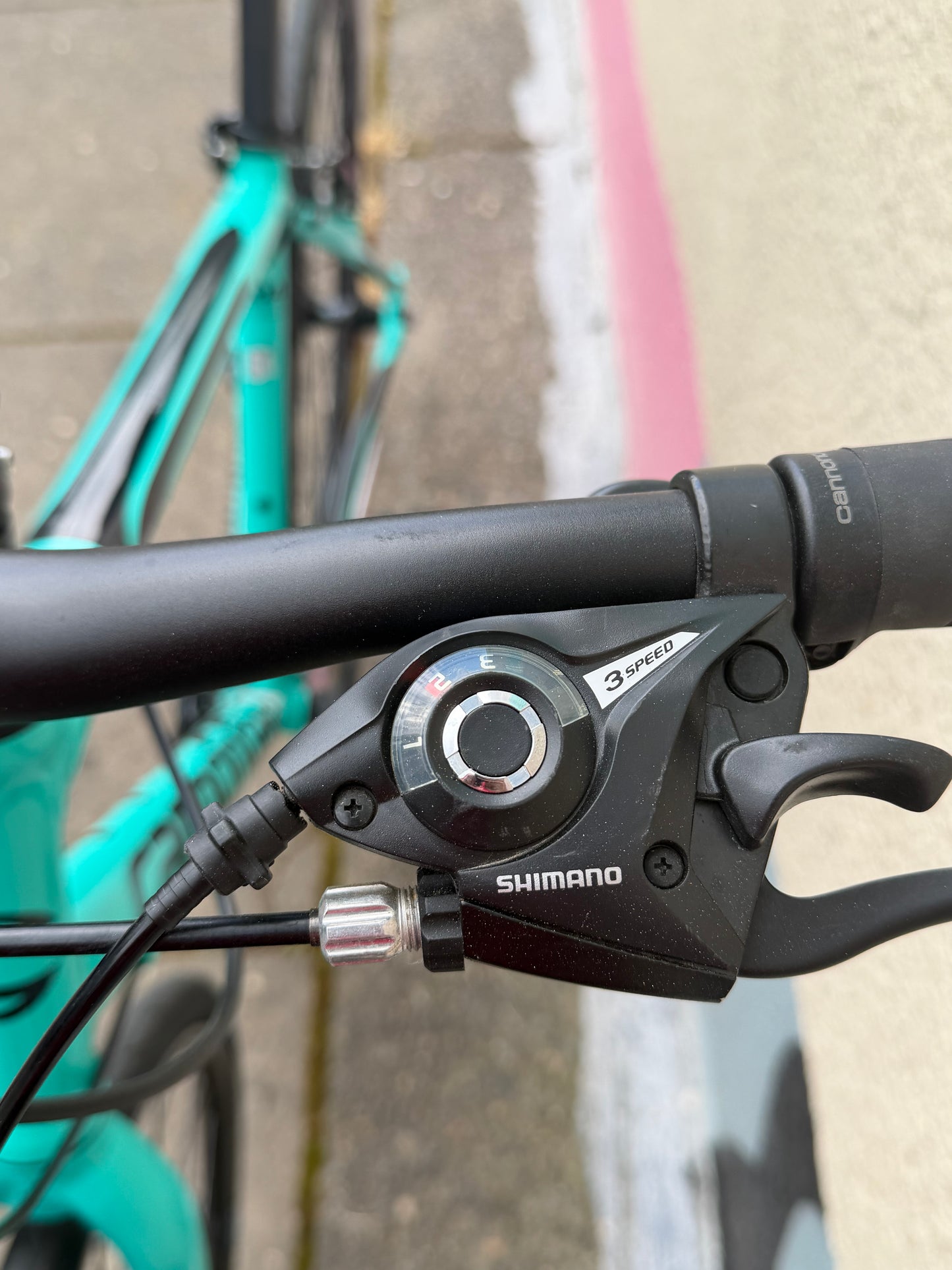 Cannondale C4 commuter TEAL hybrid bike large custom refurbished