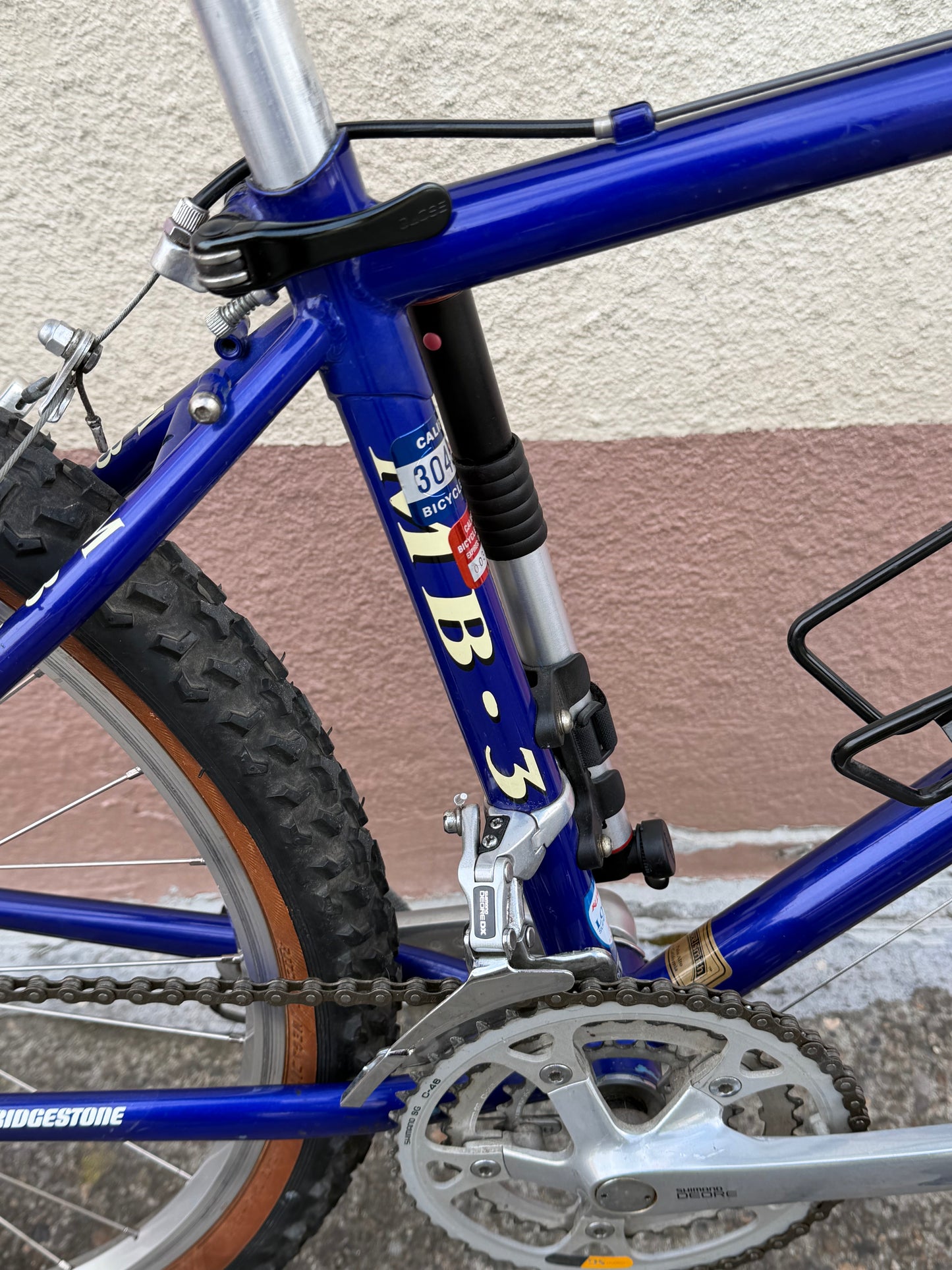Bridgestone MB-3 blue 100% original time capsule 14” frame 26” wheel custom refurbished