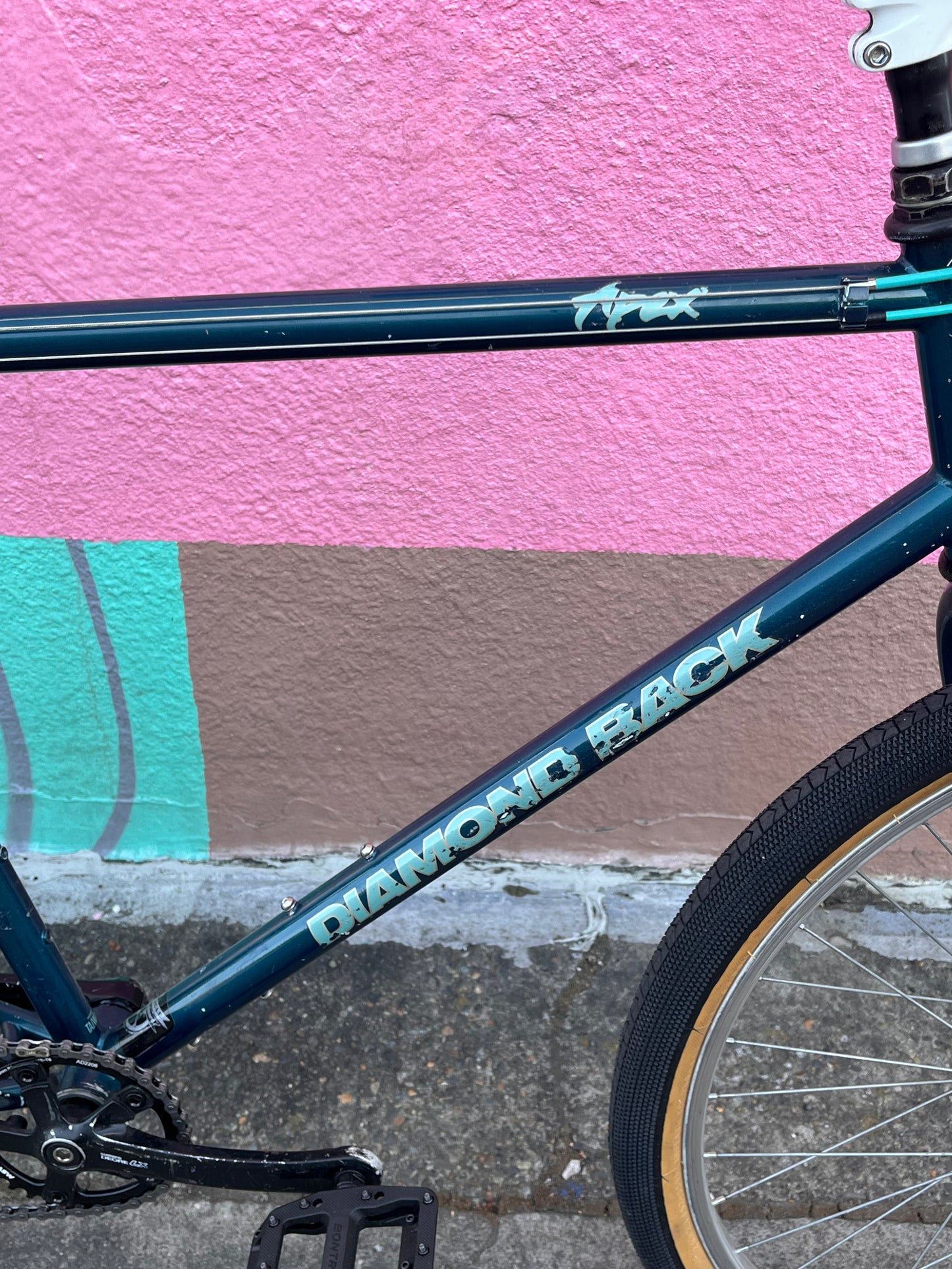 Diamondback Apex Commuter 21” conversion bike custom refurbished