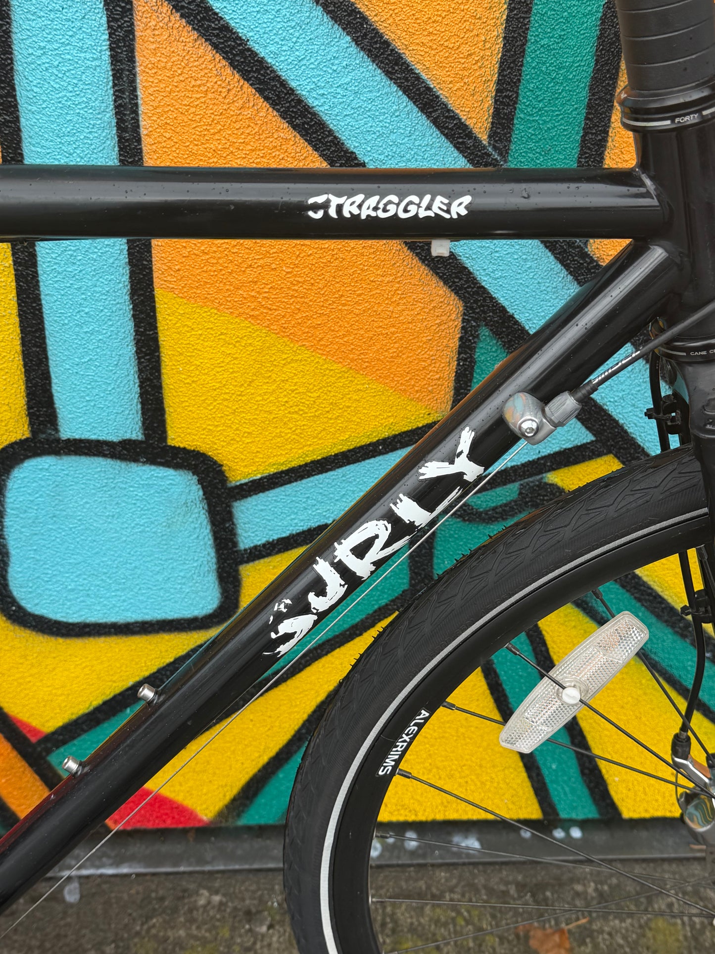 Surly straggler all road bike SRAM apex 2x10 group 700c wheels 52cm frame custom refurbished