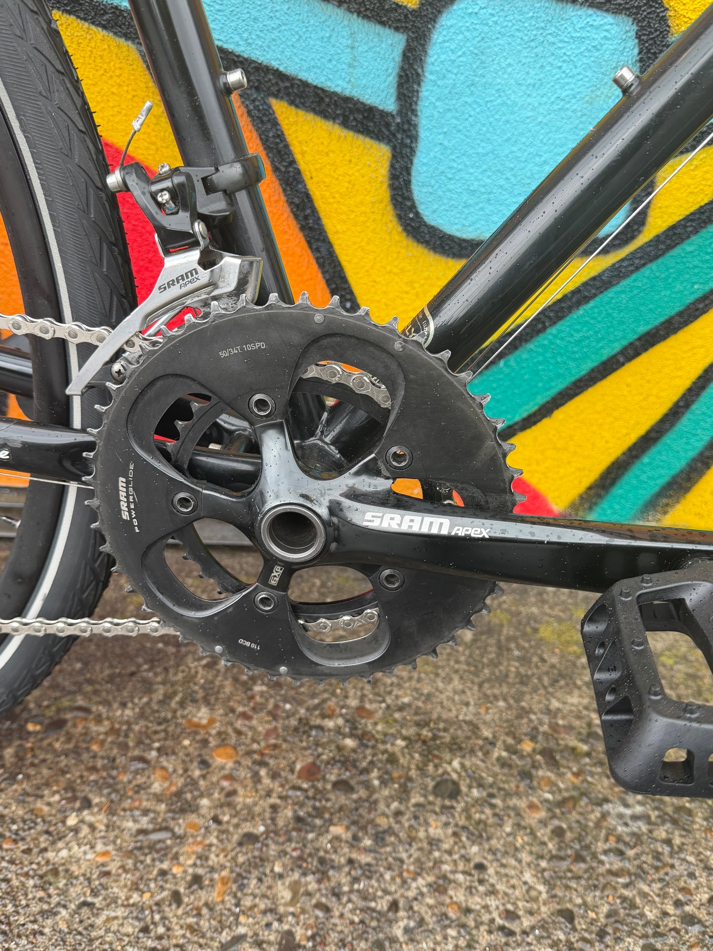 Surly straggler all road bike SRAM apex 2x10 group 700c wheels 52cm frame custom refurbished