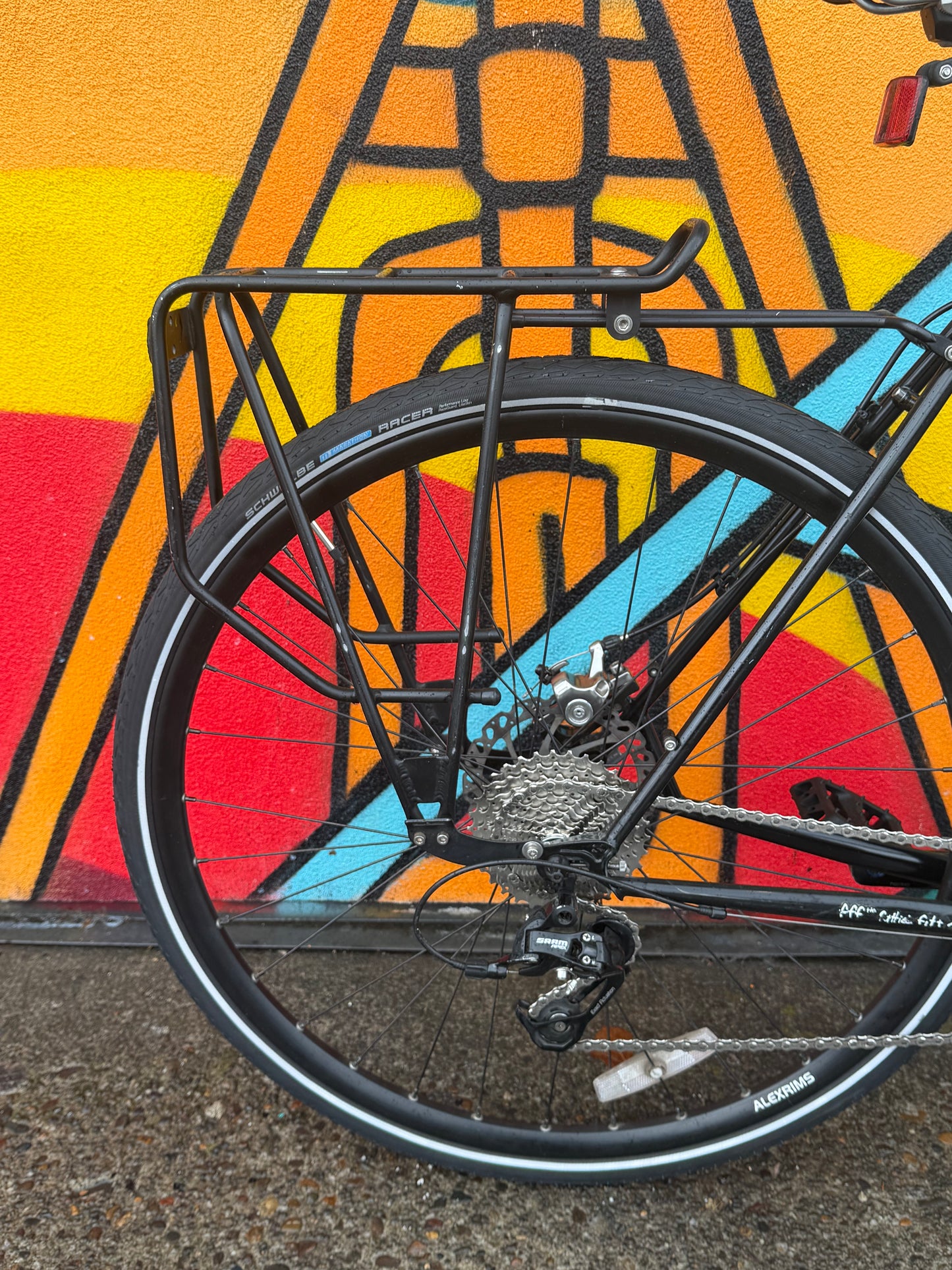 Surly straggler all road bike SRAM apex 2x10 group 700c wheels 52cm frame custom refurbished