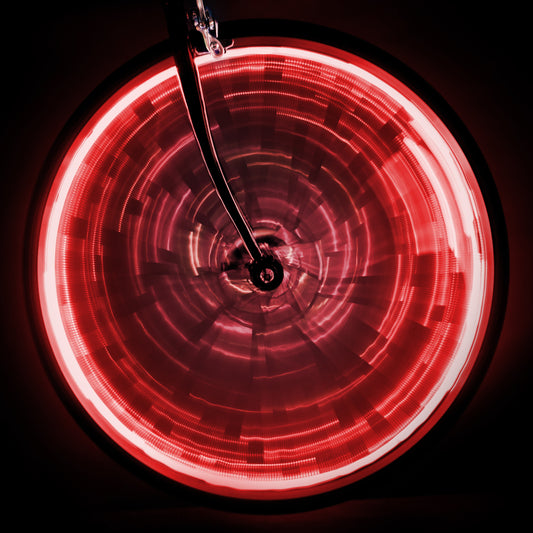 Sunlite WheelGlow wheel fun lights, Red