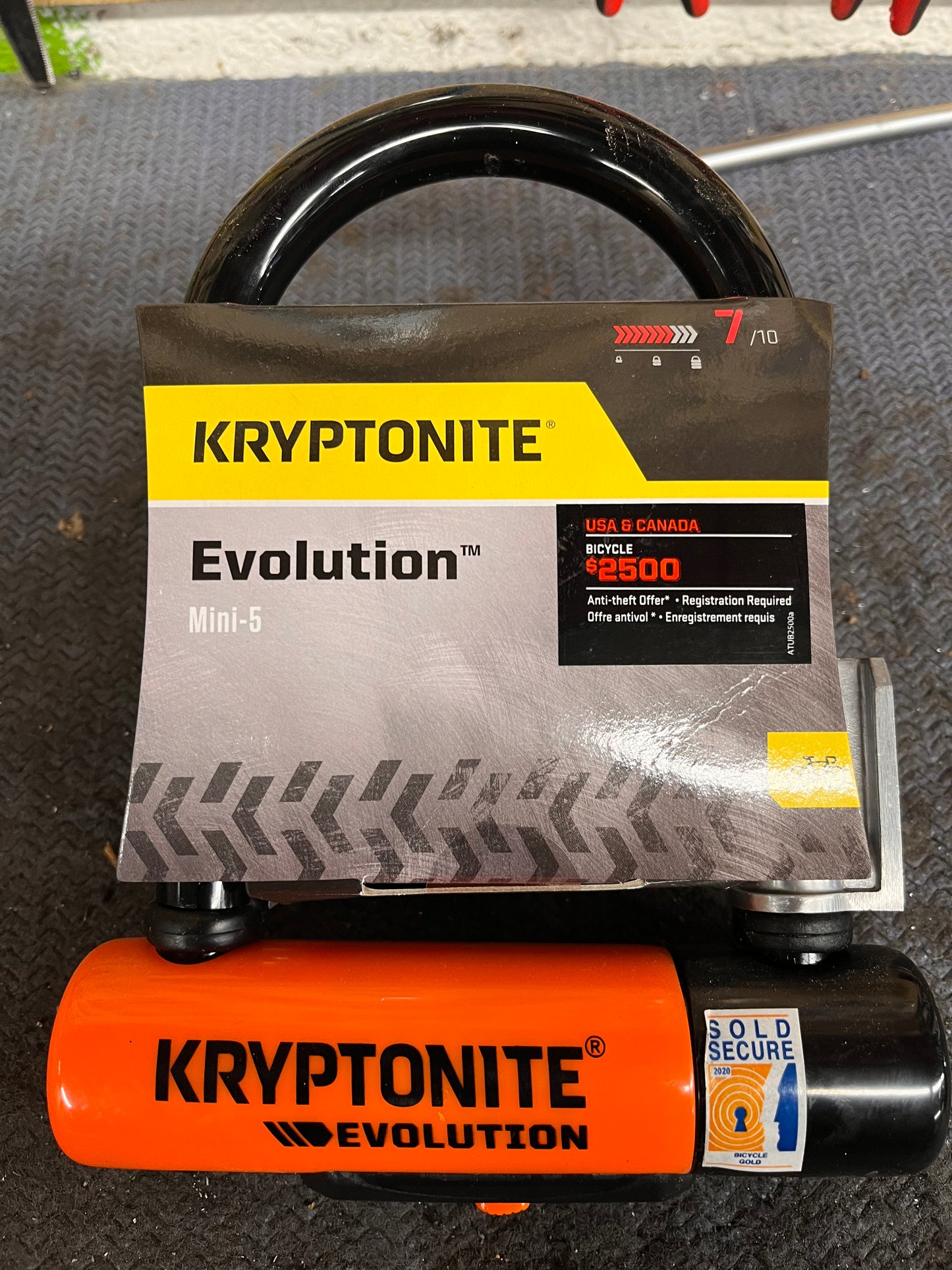 Kryptonite Evolution Mini-5 U lock