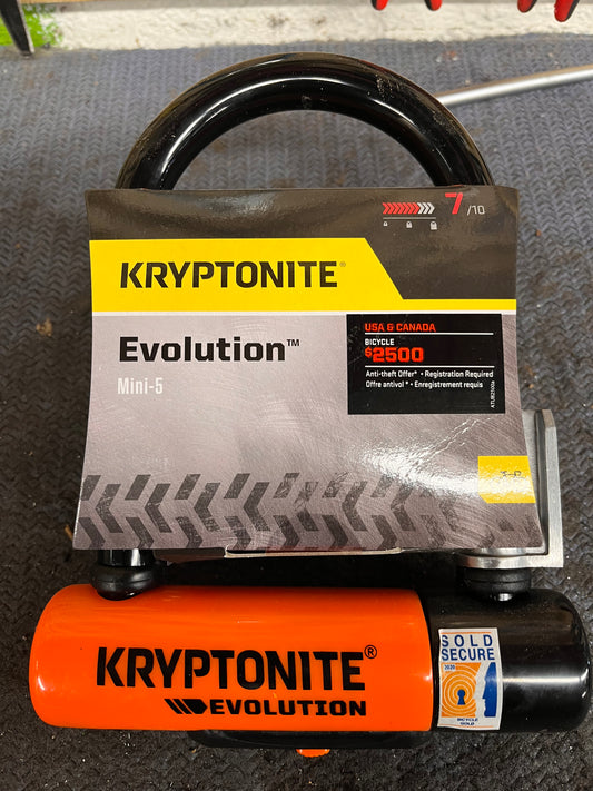 Kryptonite Evolution Mini-5 U lock